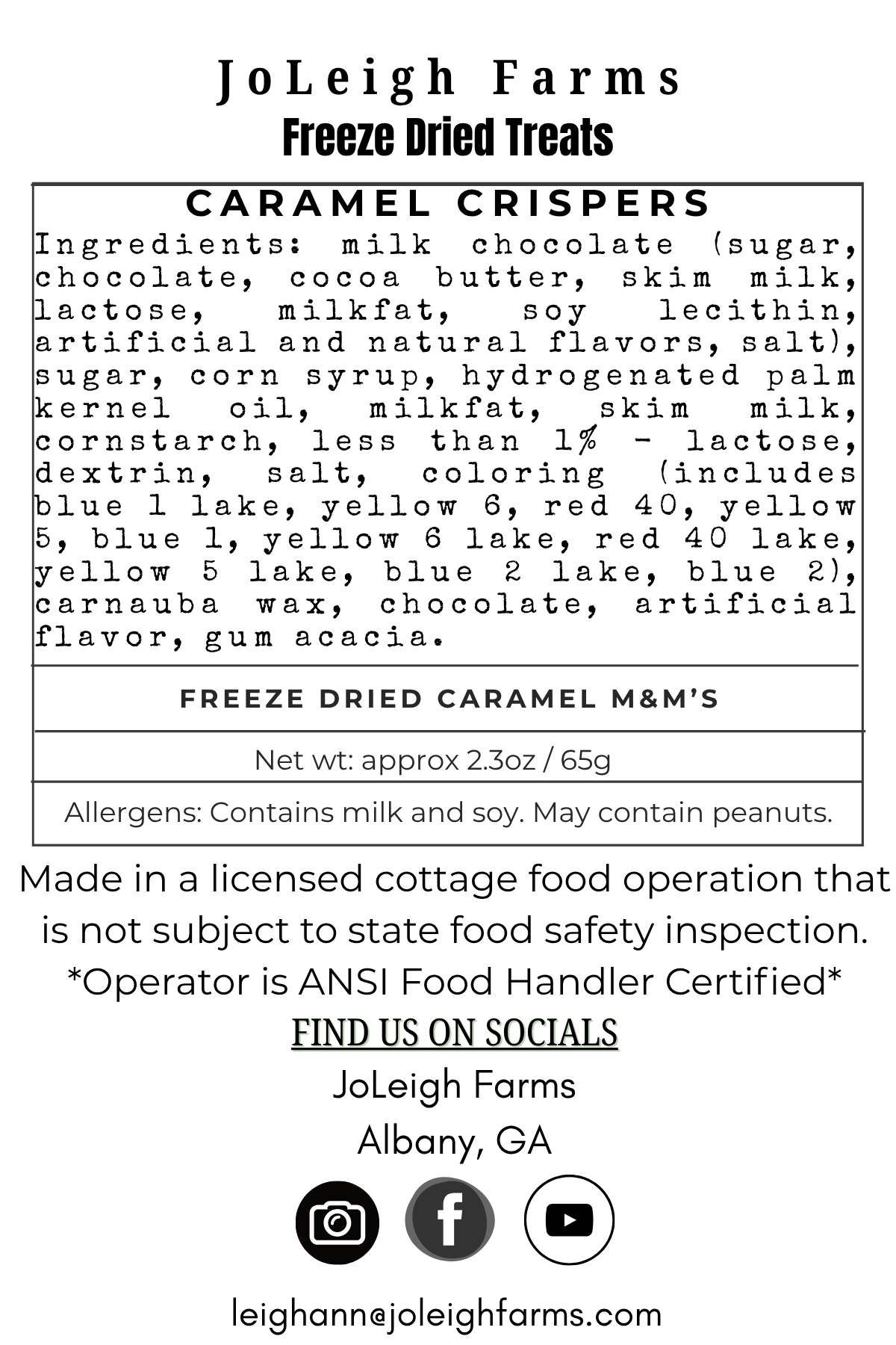 Caramel Crispers